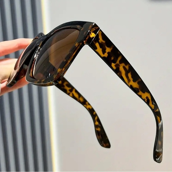 ‼️‼️Clearance-Fashion Geometric Large Frame Retro Bohemian Style Glasses - Picture 7 of 8